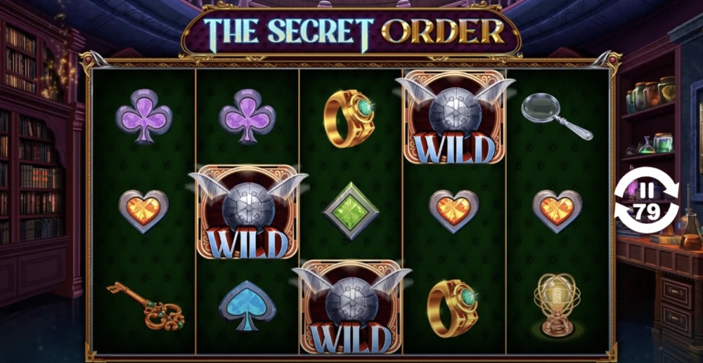 Магия на игровом слоте «The Secret Order» в лицензионном казино Вулкан